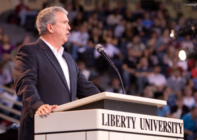 Speaking at Liberty University